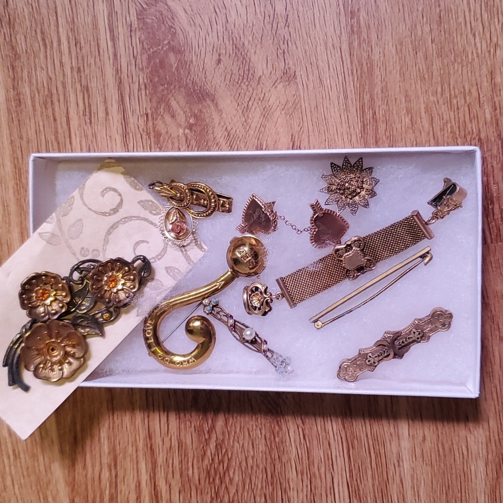 Vintage Copper Jewelry Set